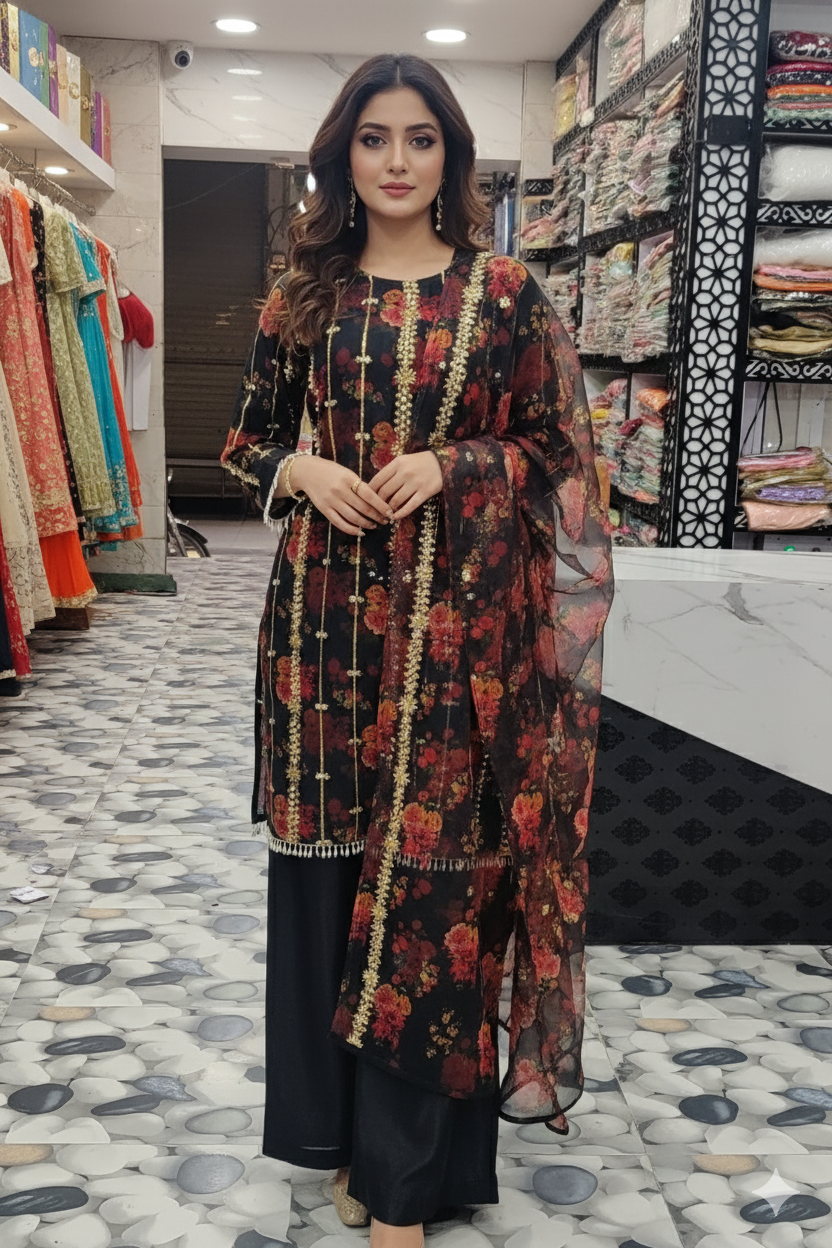 Hania Amir Trading Stylish 3pc