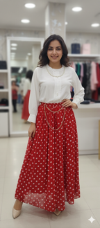 STYLISH Skirt Shirt 2pc
