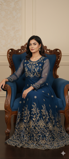 Stylish Sequence Single Maxi