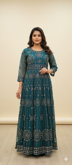 Stylish Sequence Single Maxi