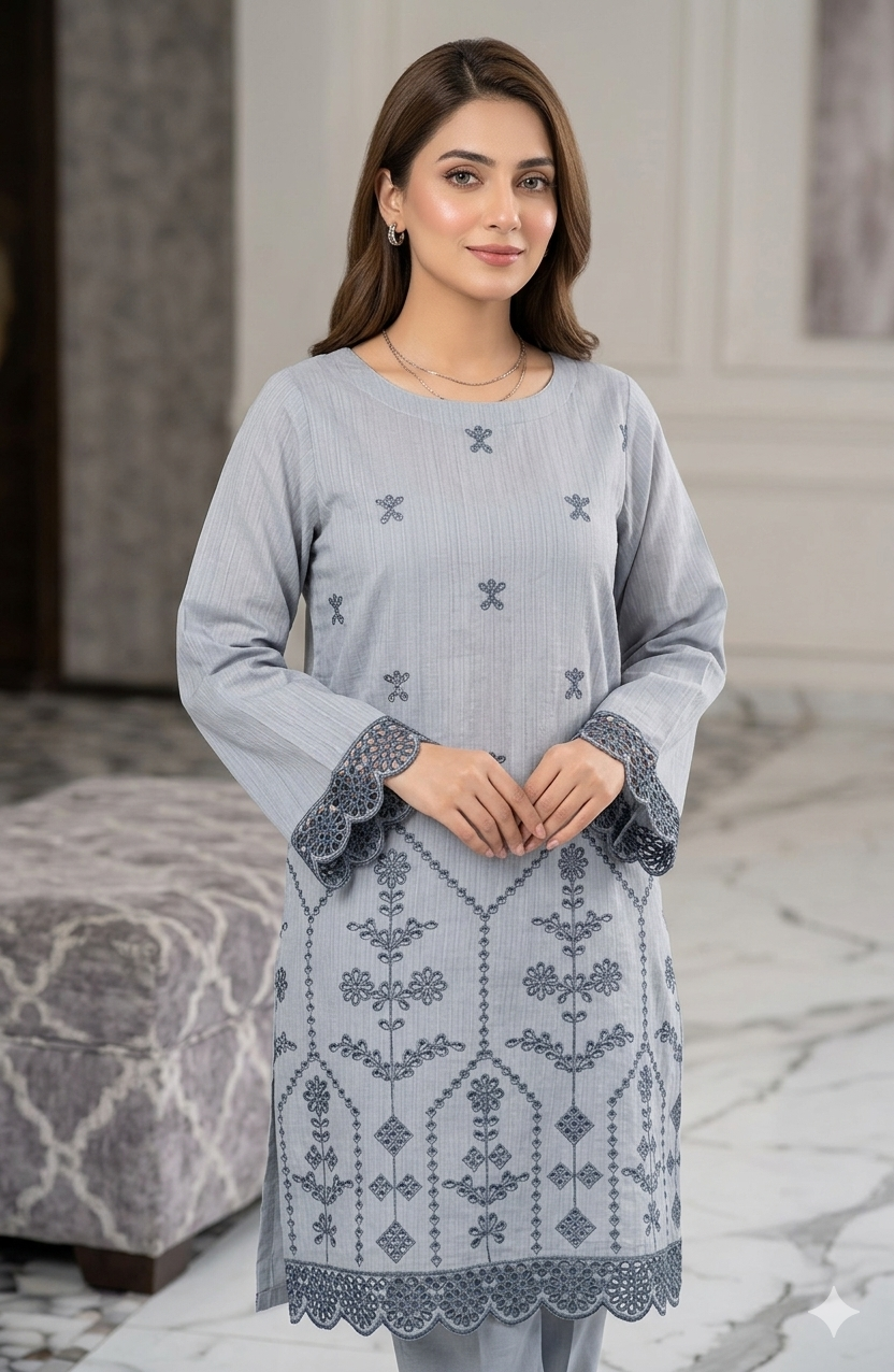 Single shirt Embroidery work