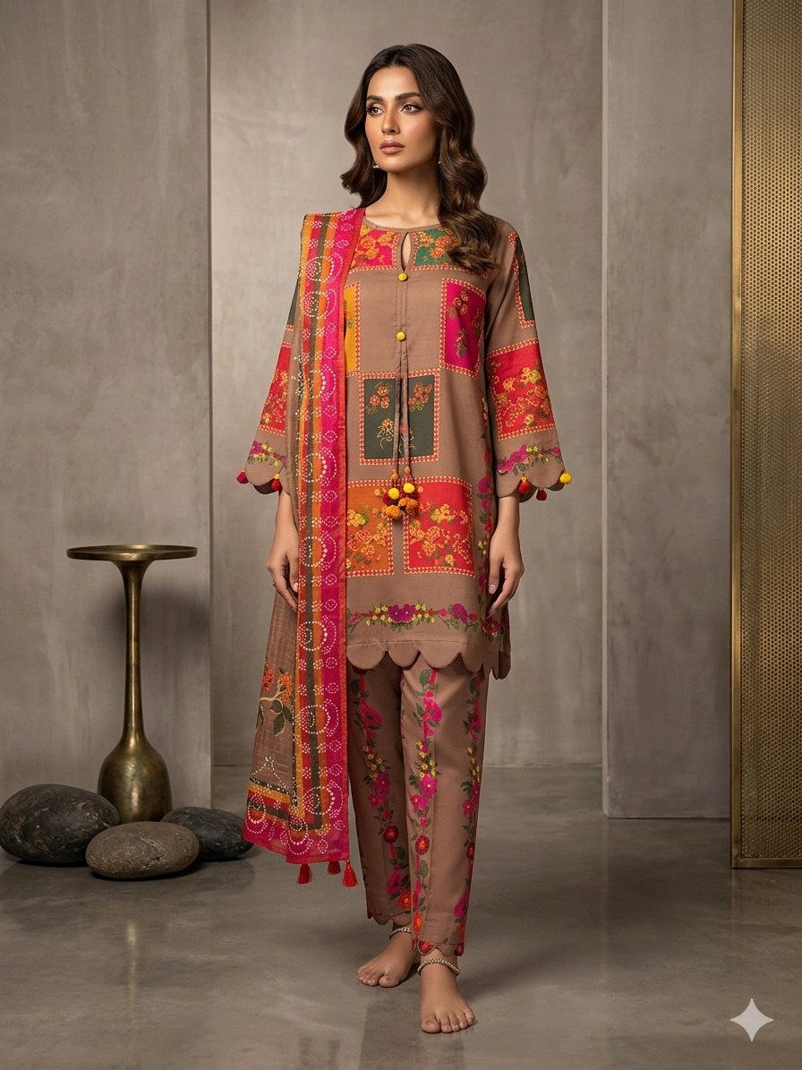 Hira Faisal trending article 3pc