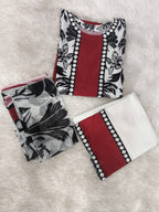 A0280-Stylish Grip Print 3pc