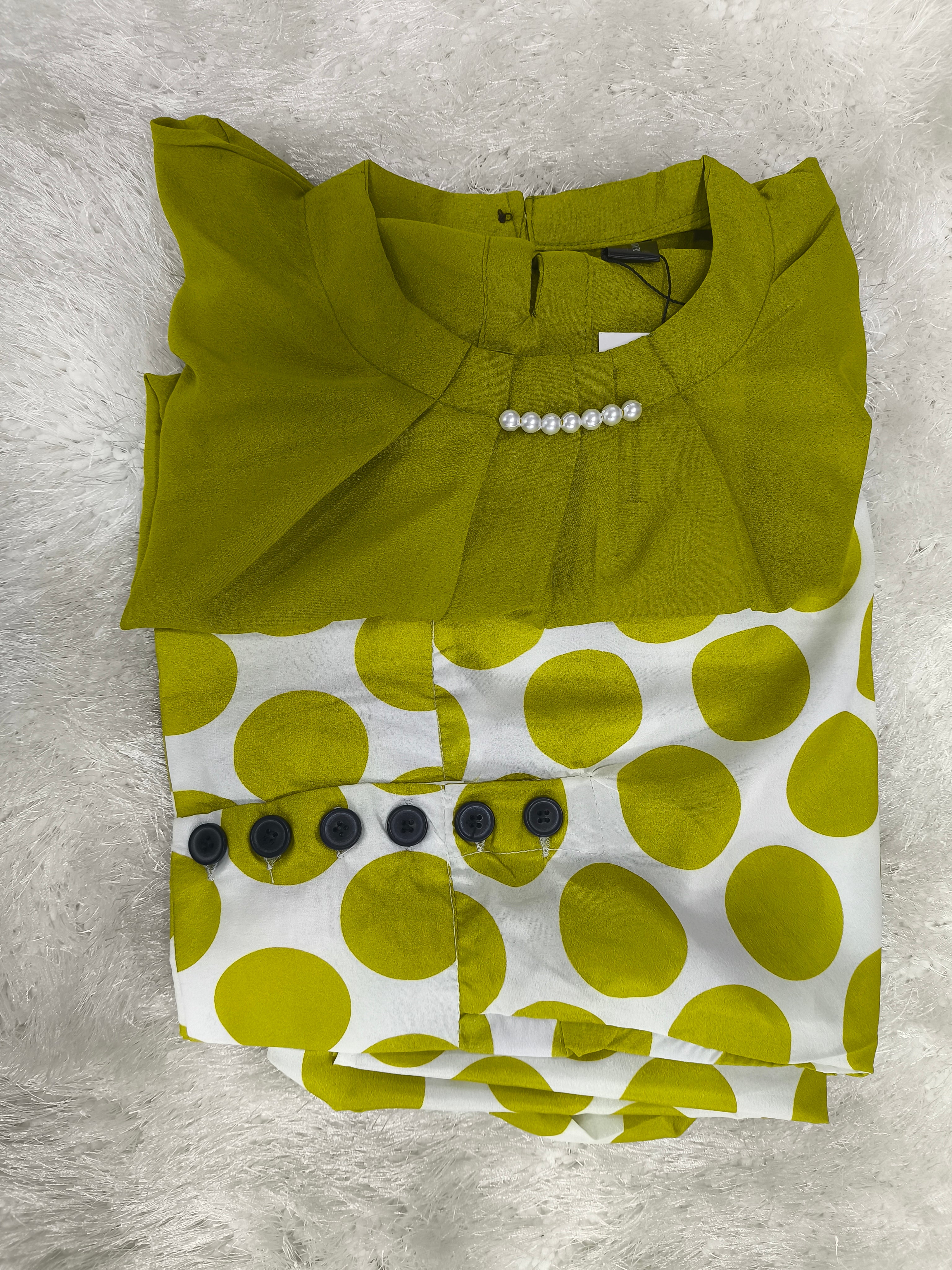 A0025- Grip Shirr Plazo 2pc