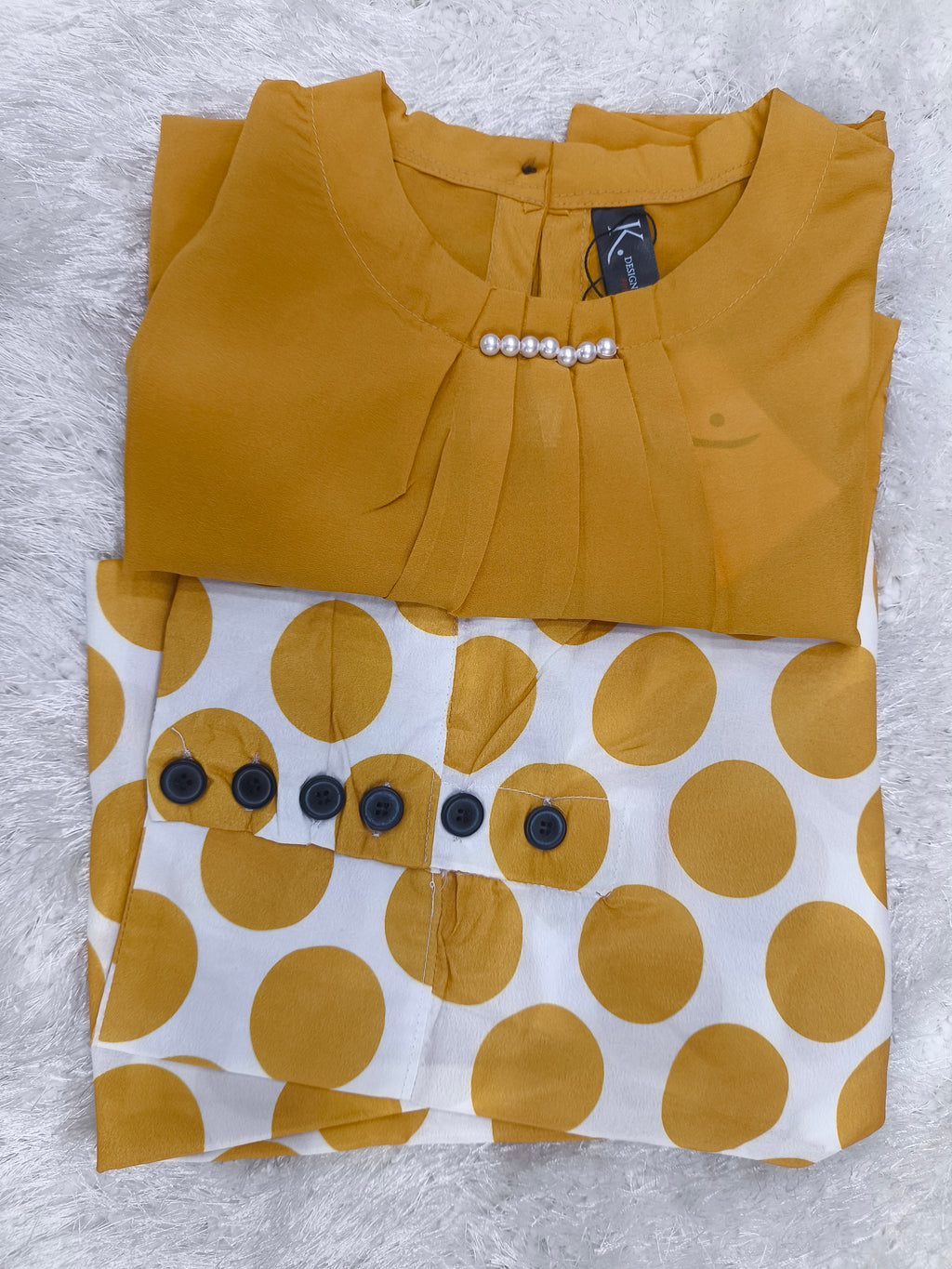 A0025- Grip Shirr Plazo 2pc