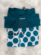 A0025- Grip Shirr Plazo 2pc