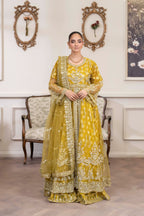 Open Style Havi Bridal Handmade Working Maxi 3pc