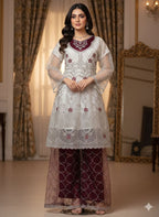 Fancy Net Handmade Working 3pc