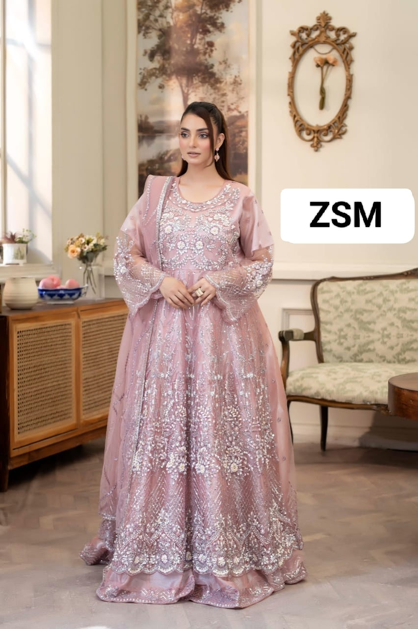 Handmade Working Maxi Bridal 3pc