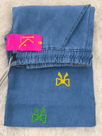 Embroidery Tai Style Plazo Jeans