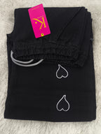 Stylish Heart Baggy Jeans