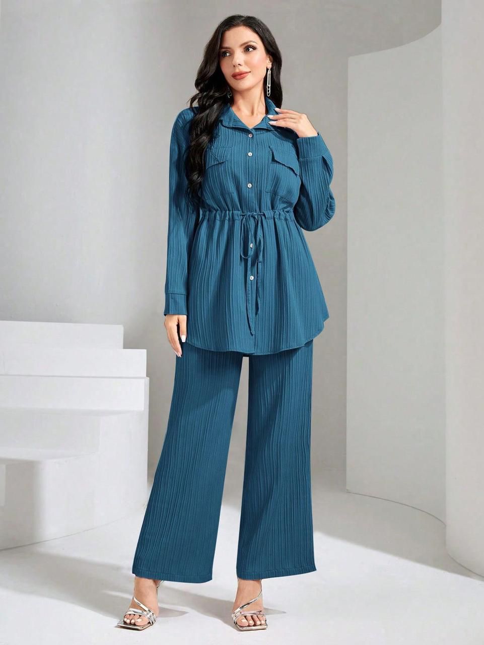A0309-Stylish Crush Lastic West 2pc