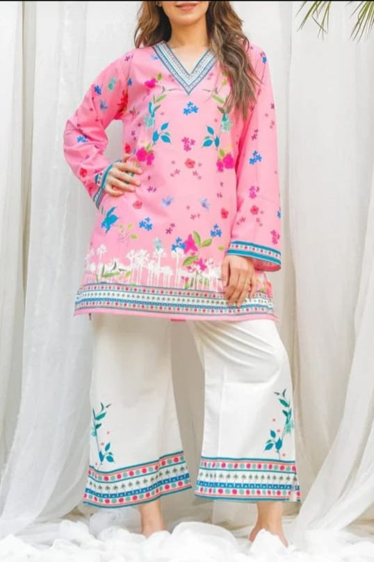 A0038-Stylish Grip Print 2pc