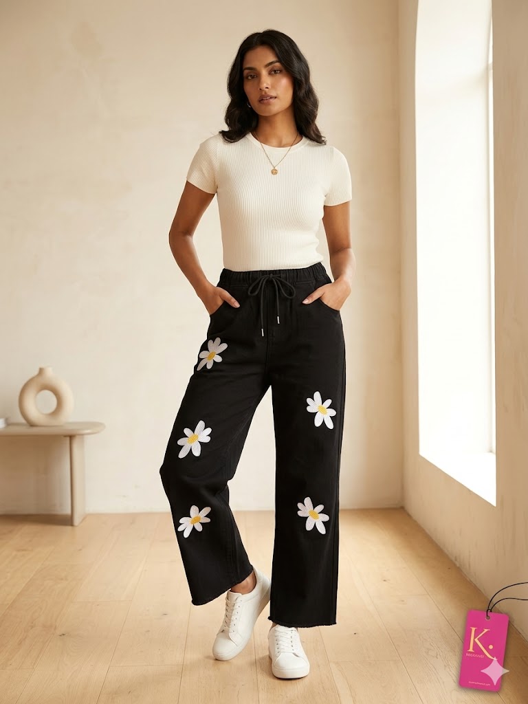 Black jeans phool