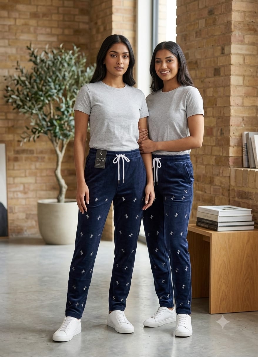 White bow jeans