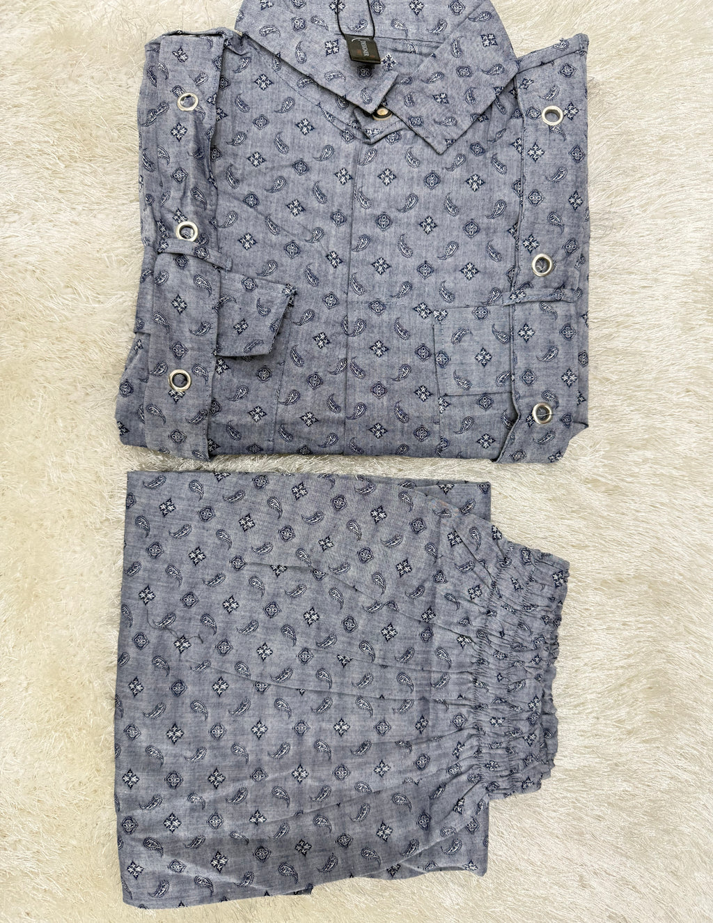 A0004-West Denim Jeans 2pc