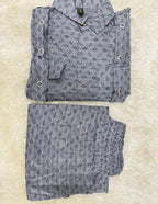 A0004-West Denim Jeans 2pc