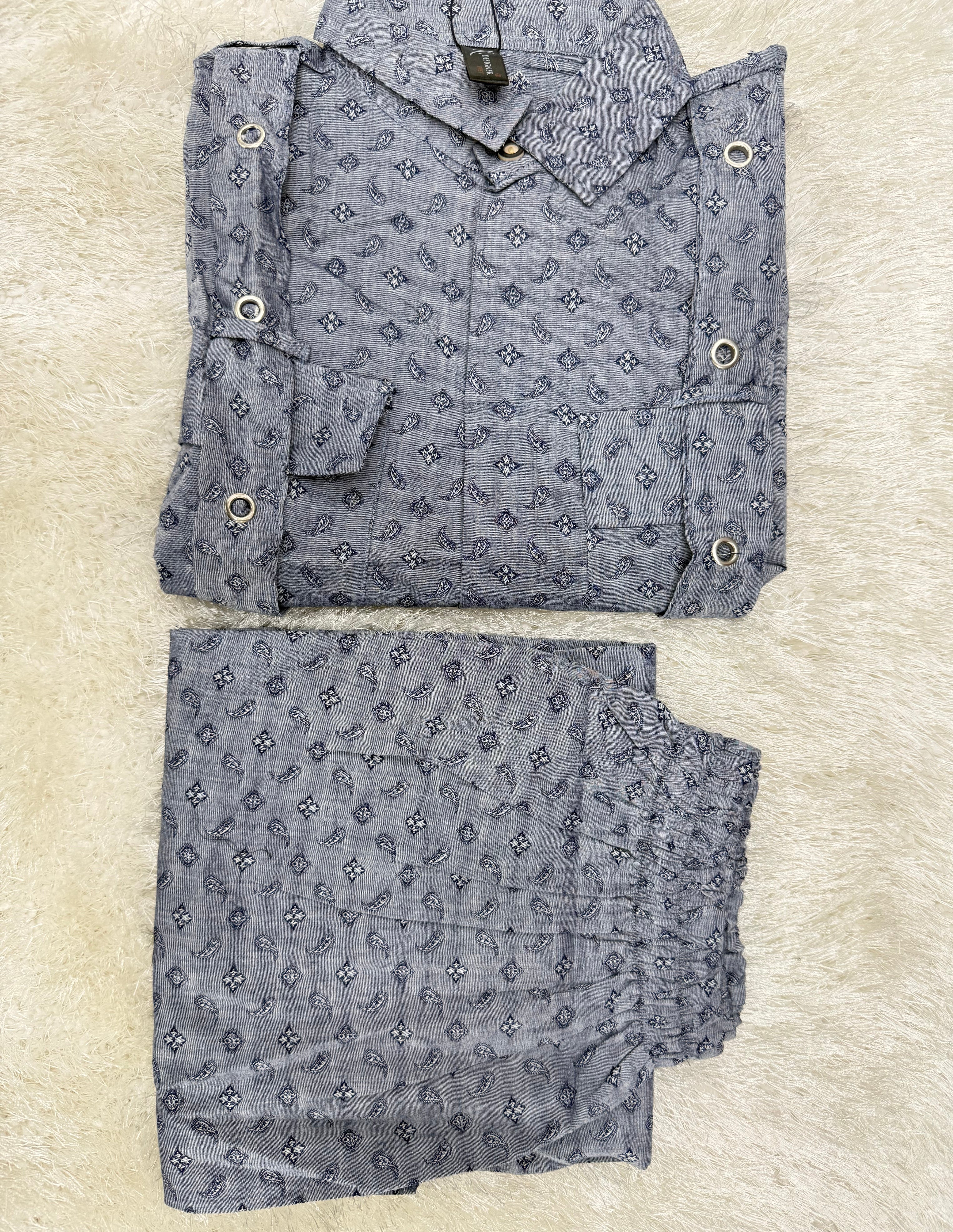 A0004-West Denim Jeans 2pc