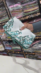 A0016- Open Gown Top With Cargo Trouser 2pc