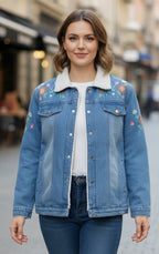 Fut Embroidery Denim Jacket