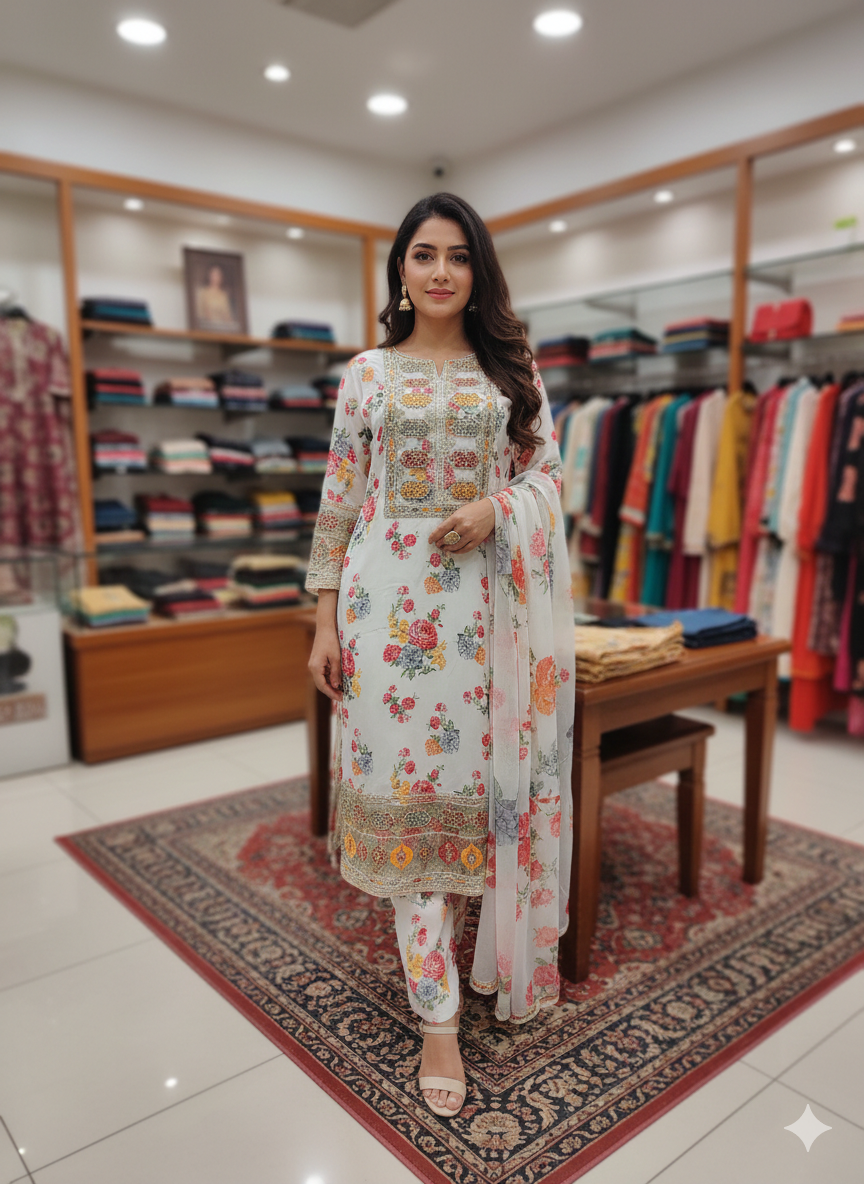 Imported Silk Fancy 3pc