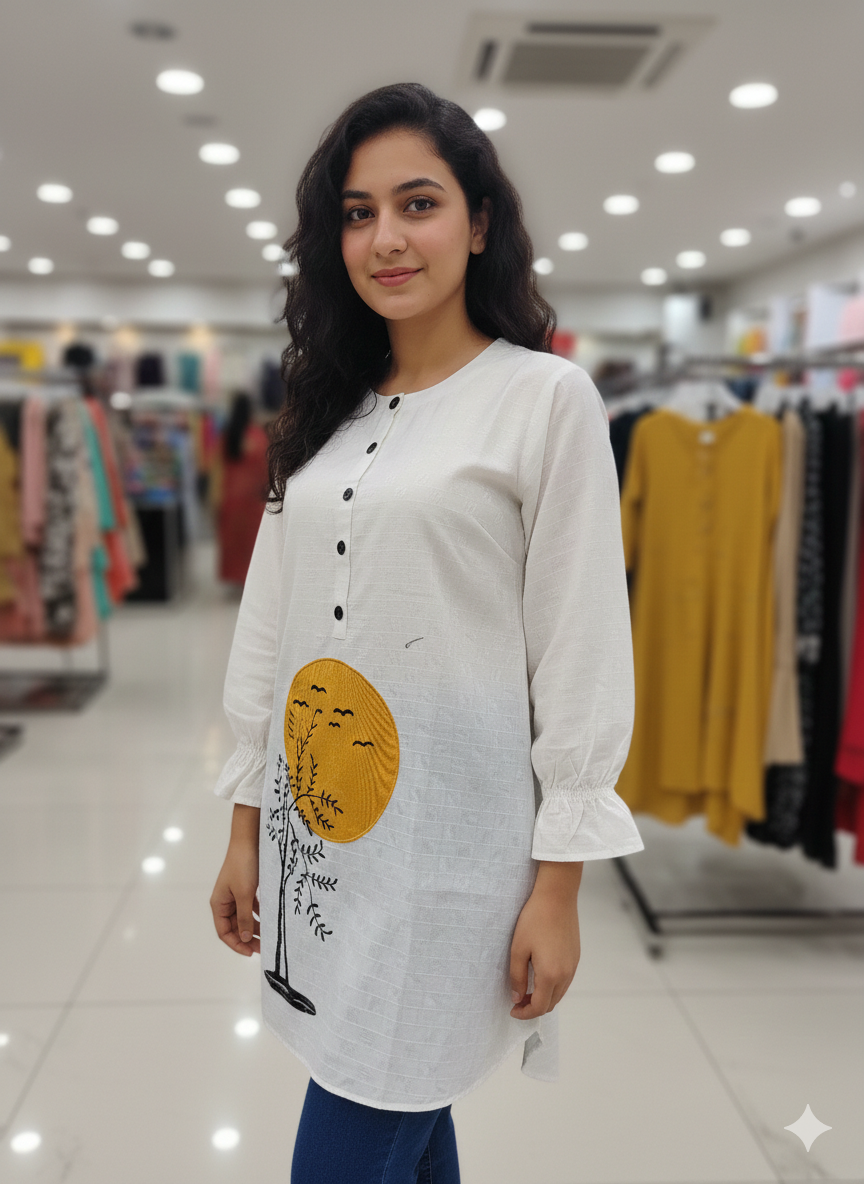 Stylish Soraj Embroidery Top