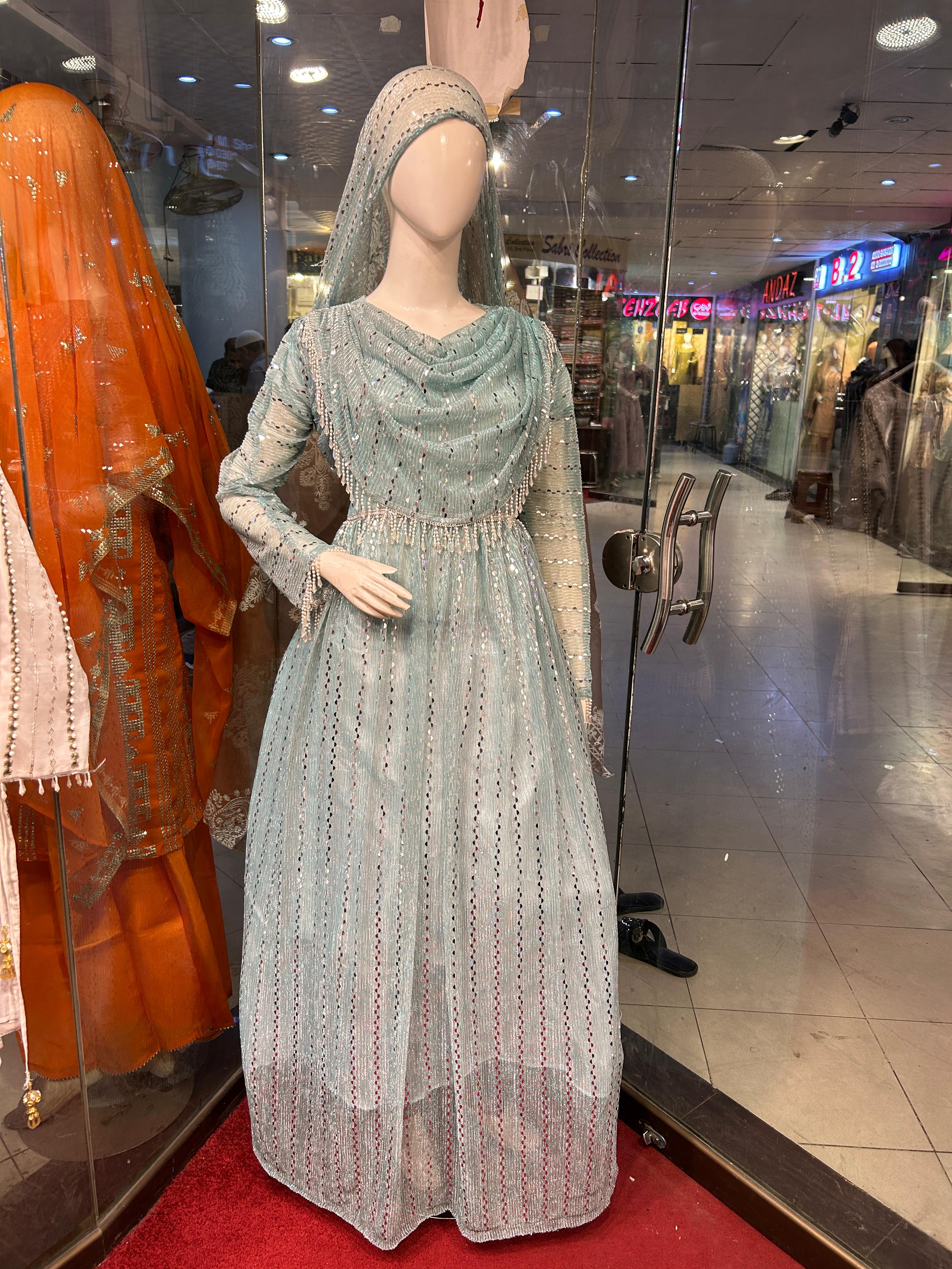 Stylish Kaftan Moon Light Maxi 3pc