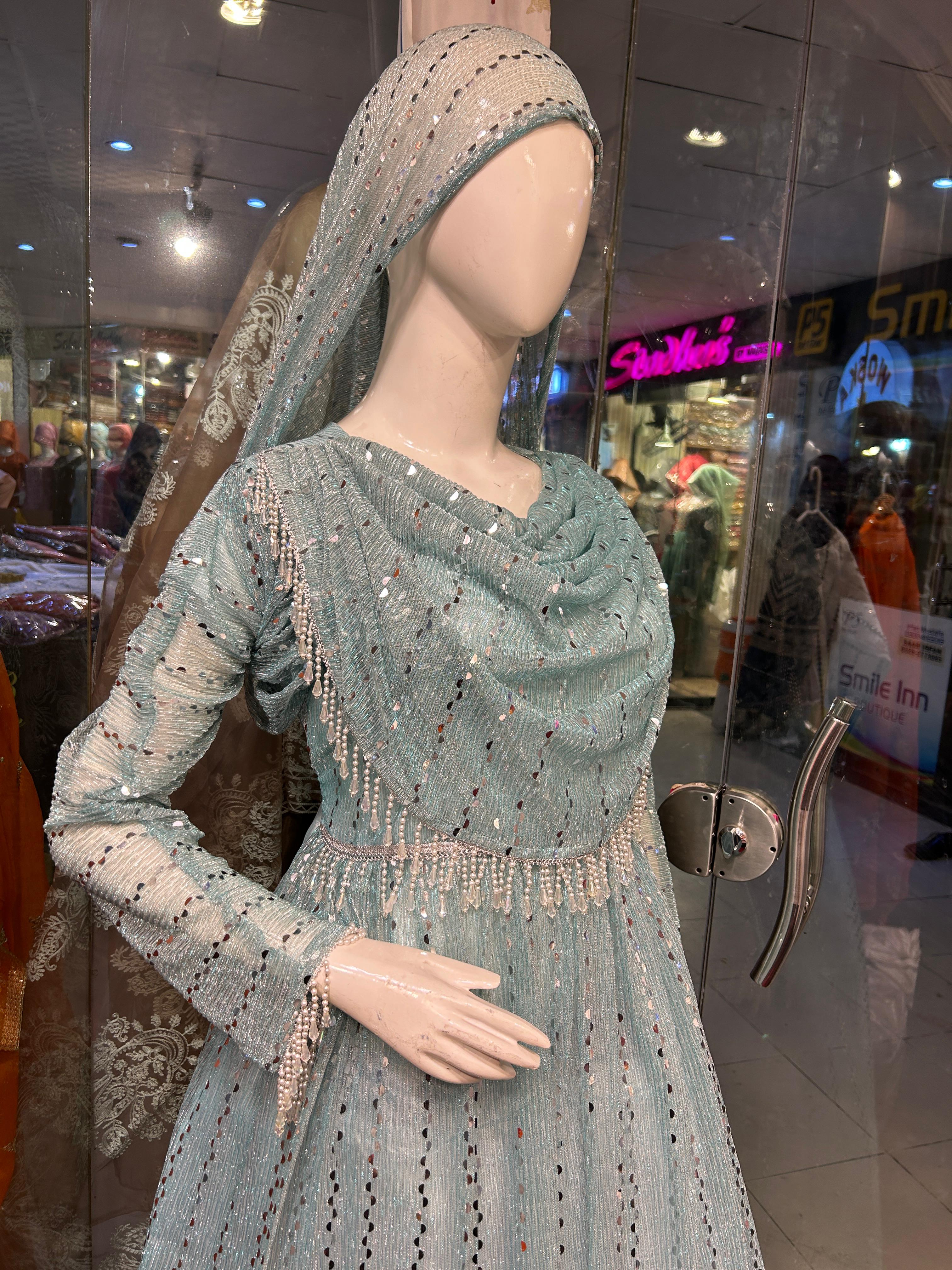 Stylish Kaftan Moon Light Maxi 3pc