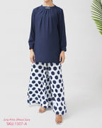 A0025- Grip Shirr Plazo 2pc