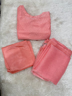 Shesha Silk Saree Full Stiched 3pc