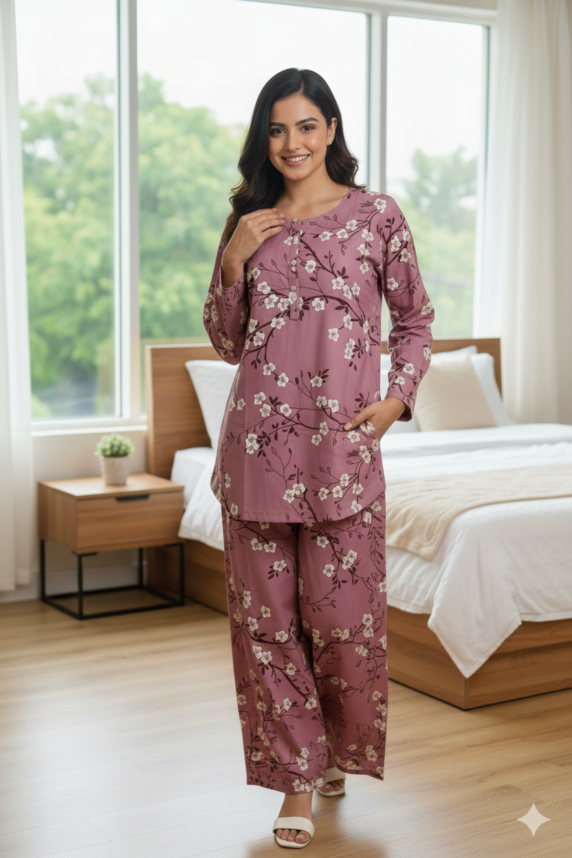 A0026-Stylish Khadar Print 2pc