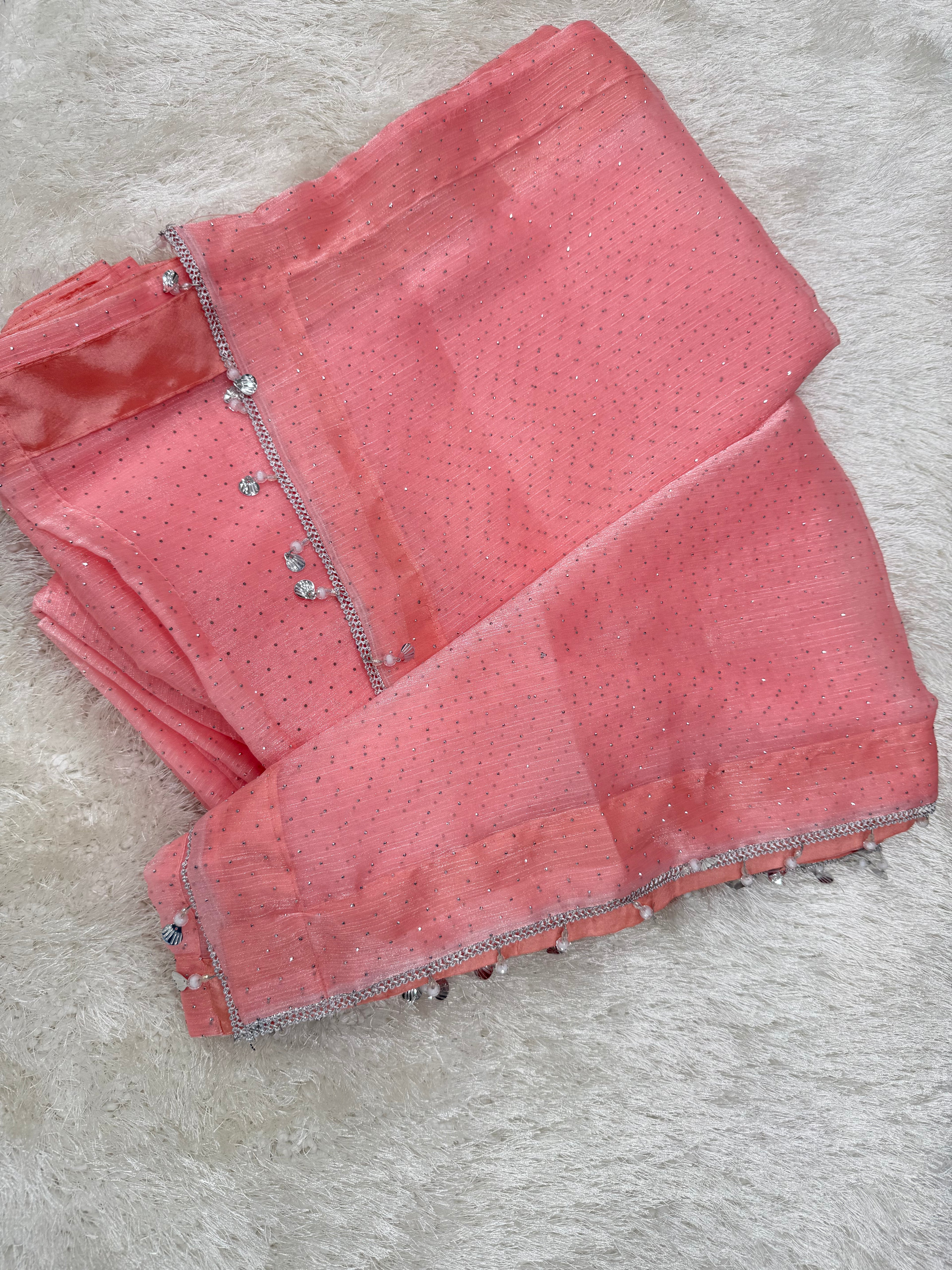 Shesha Silk Saree Full Stiched 3pc